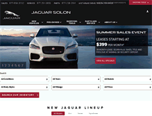 Tablet Screenshot of jaguarcleveland.com